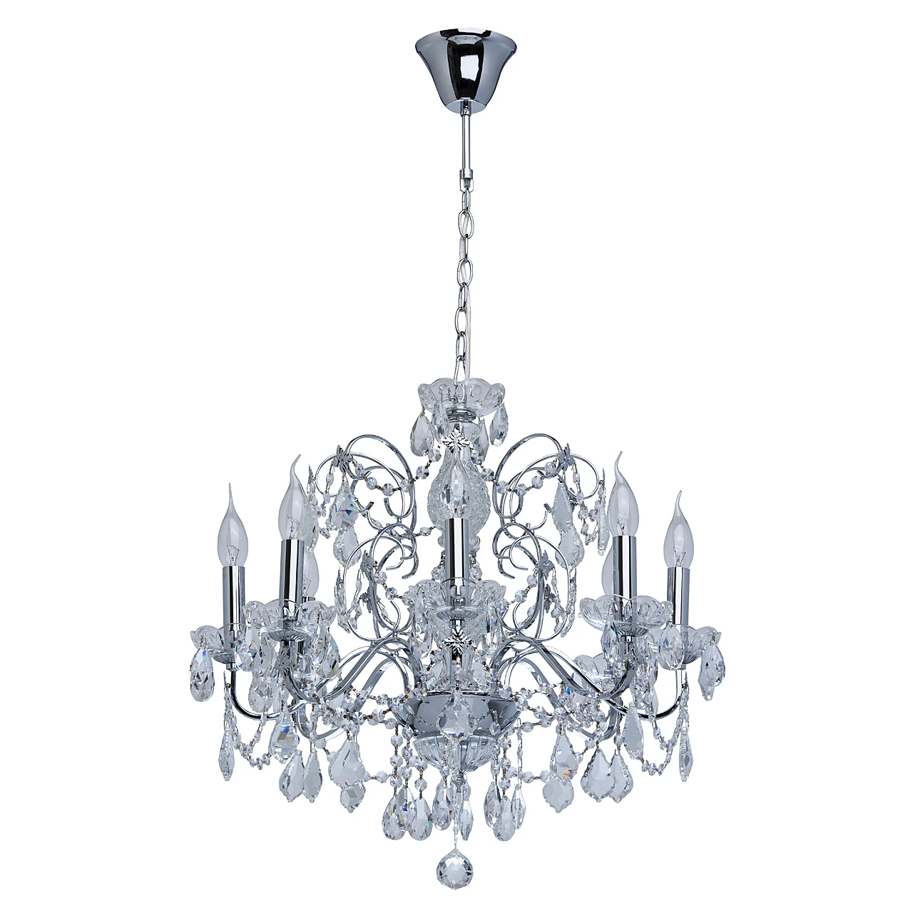 Подвесная хрустальная люстра Каролина MW Light 367013408