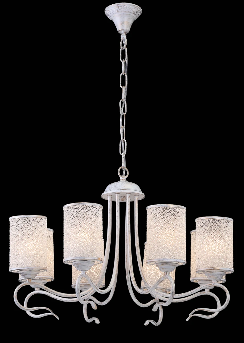 Подвесная люстра Natali Kovaltseva STYLE STYLE 11378/8С WHITE GOLD