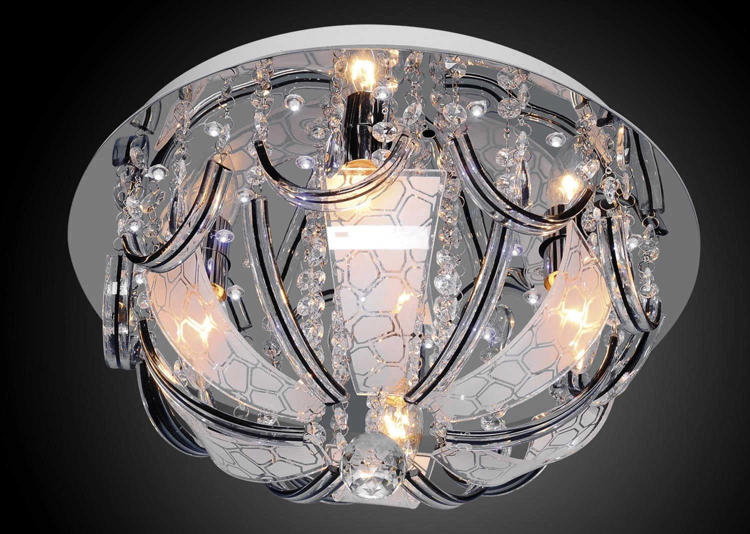 Потолочная люстра Максисвет 1998 1-1998-6-CR-LED Y E14