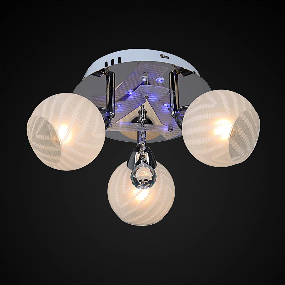 Потолочная люстра Максисвет 9351 1-9351-3-CR-LED E14