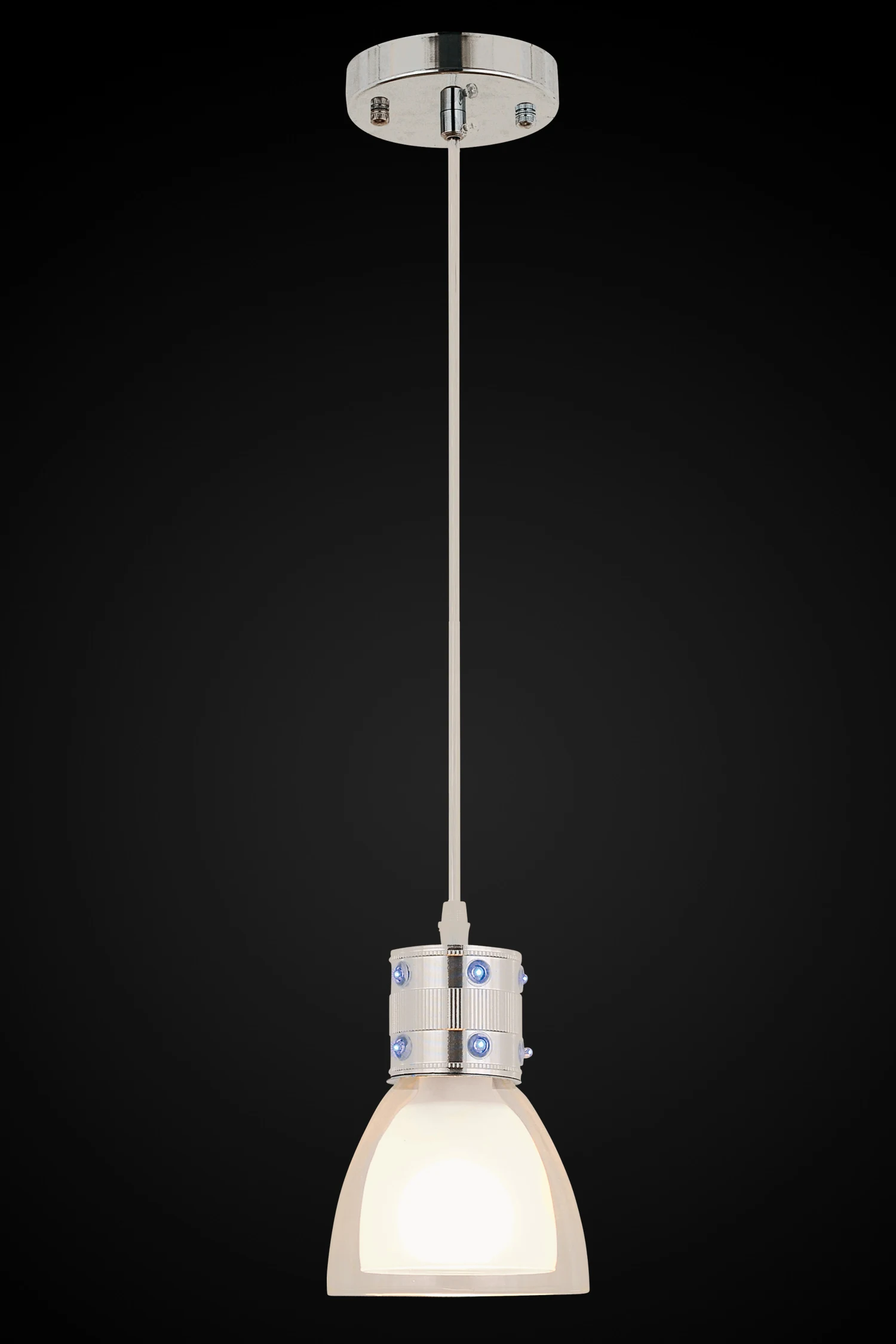 Светильник подвесной Максисвет 2-6767-1-CR-LED E14