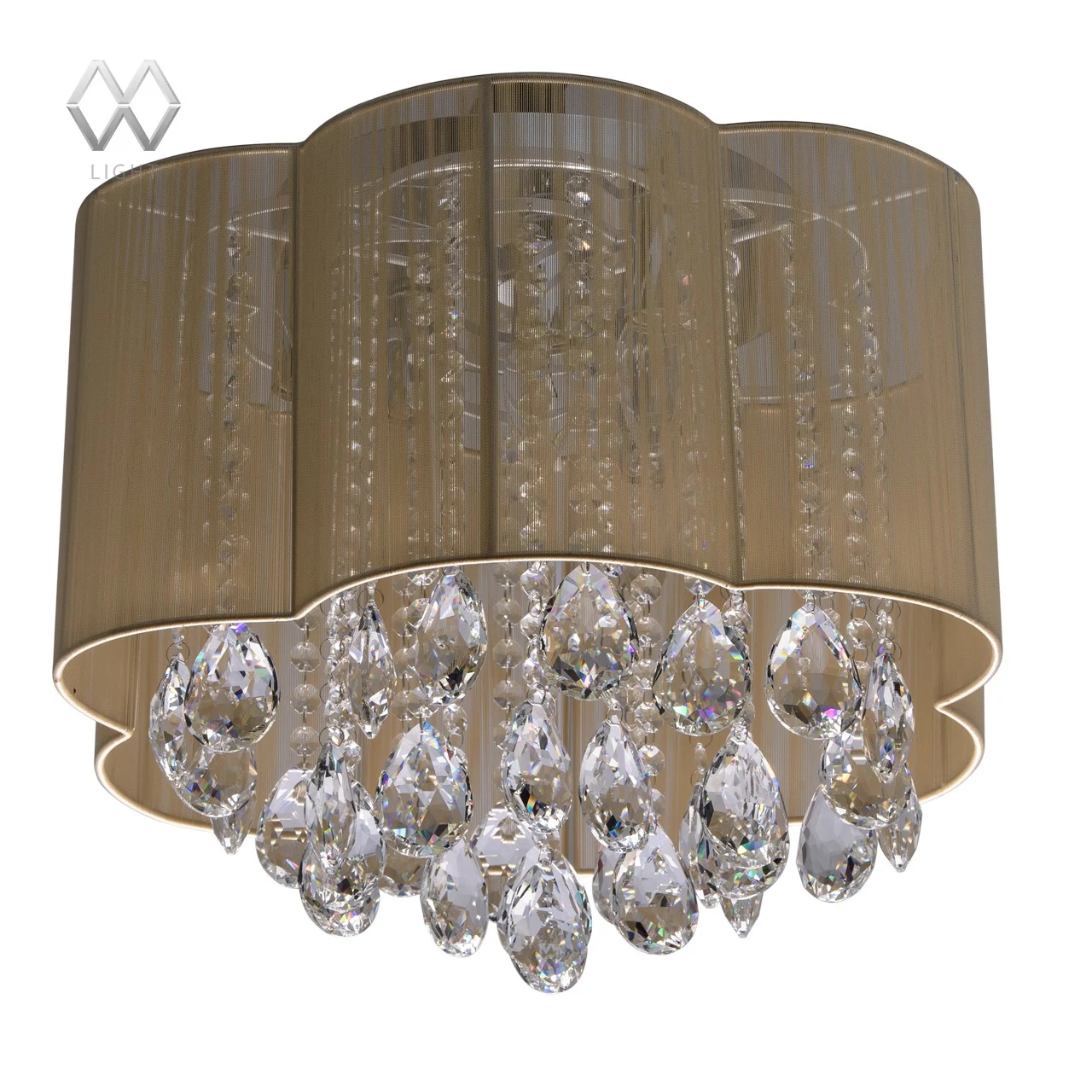Потолочная хрустальная люстра MW Light Жаклин 465014306