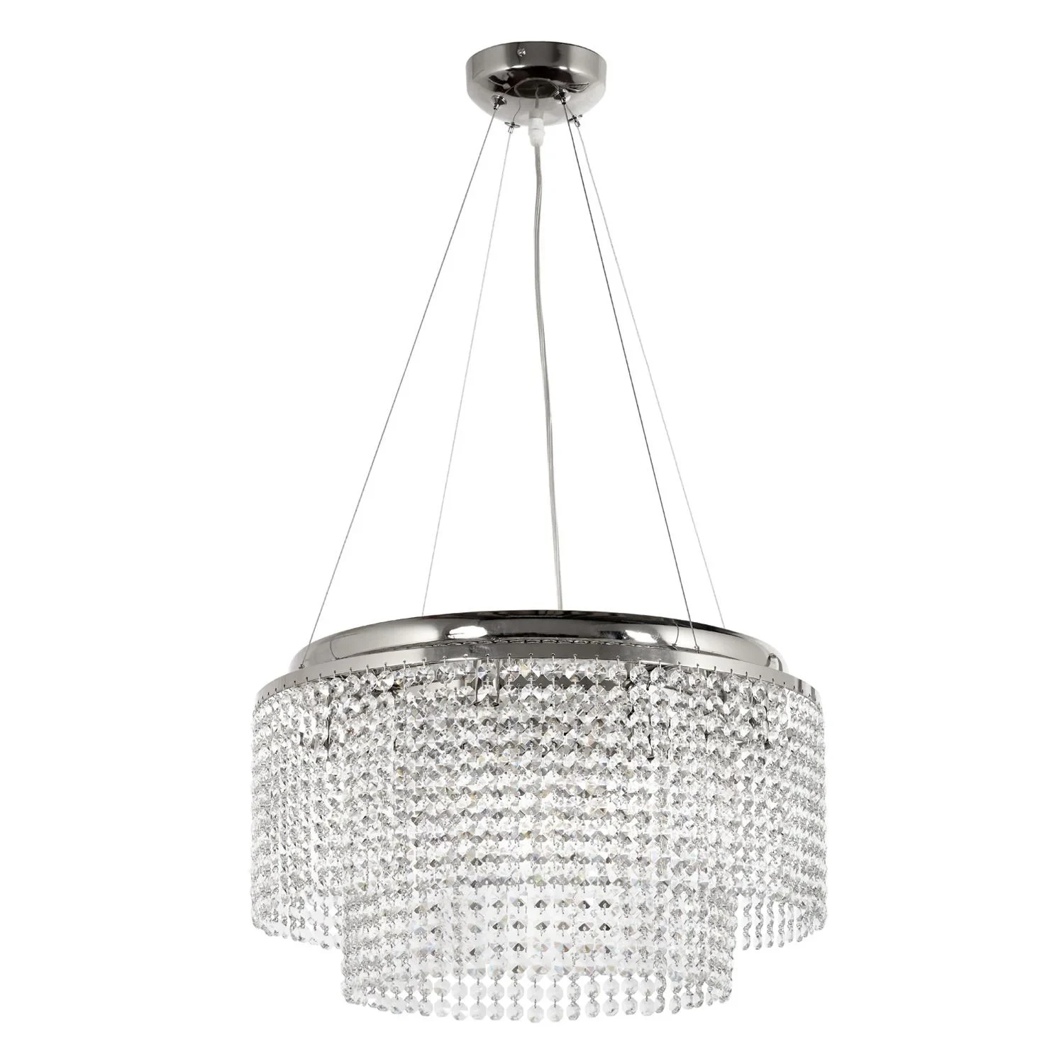 Подвесная хрустальная люстра Milano Arti Lampadari Milano E 1.5.D50.501 N