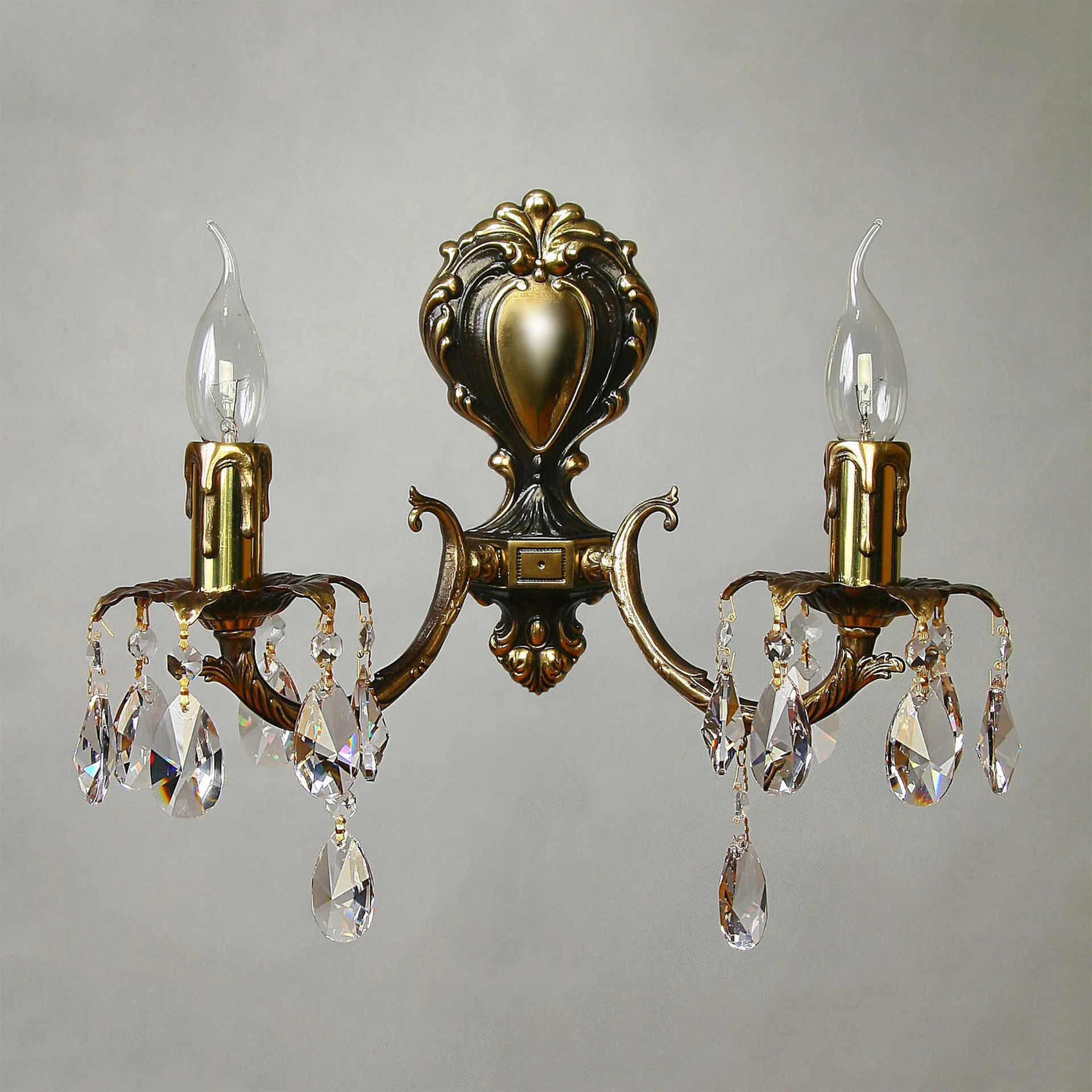 Настенное бра Ambiente Benisa 2226/2 PB Tear drop