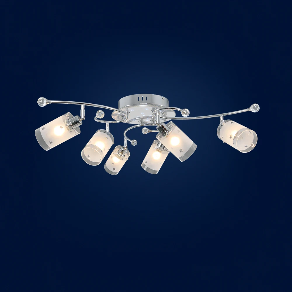 Потолочная люстра Максисвет 1-1725-6-CR-LED E14