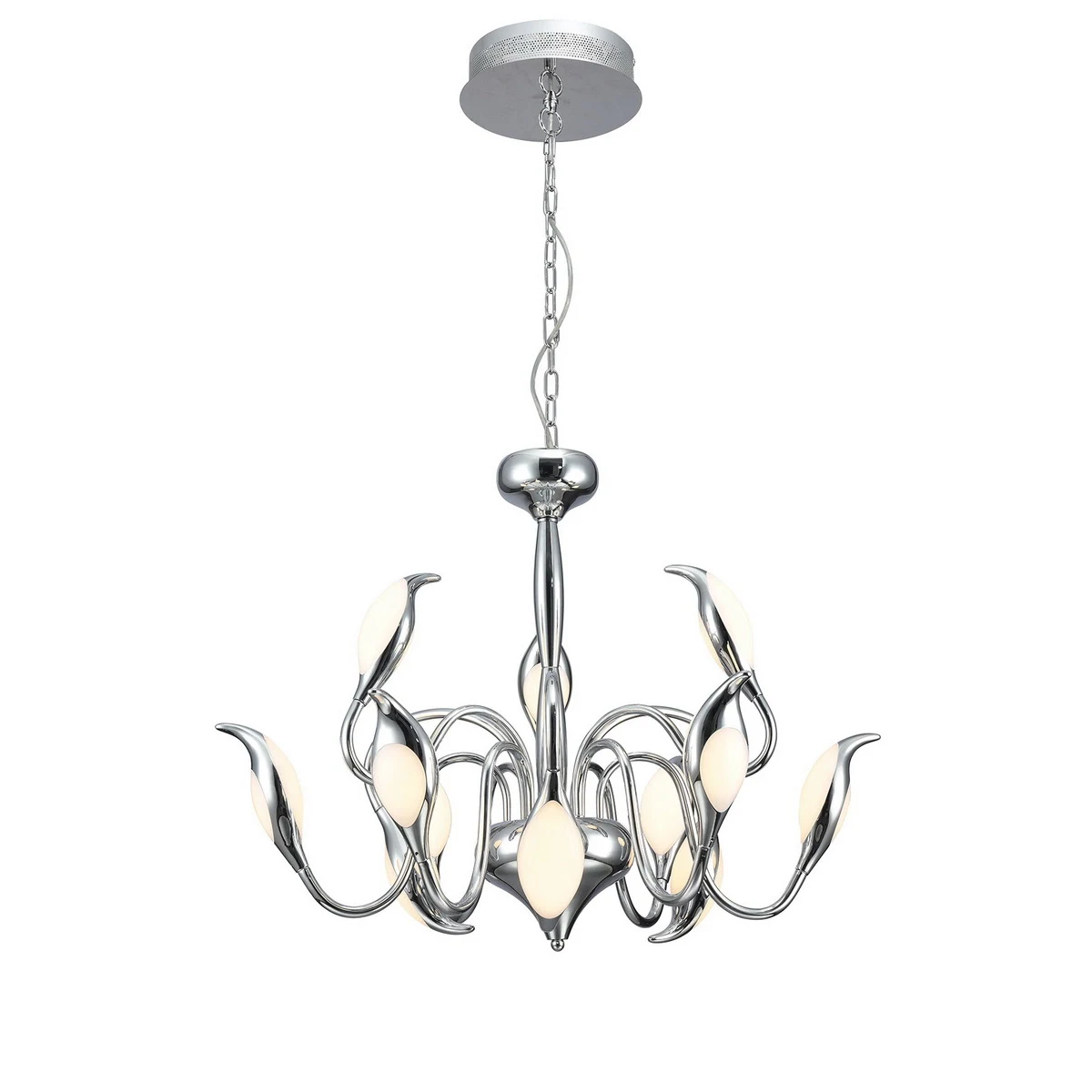 Подвесная светодиодная люстра Oktopia ID lamp 295/12-LEDChrome