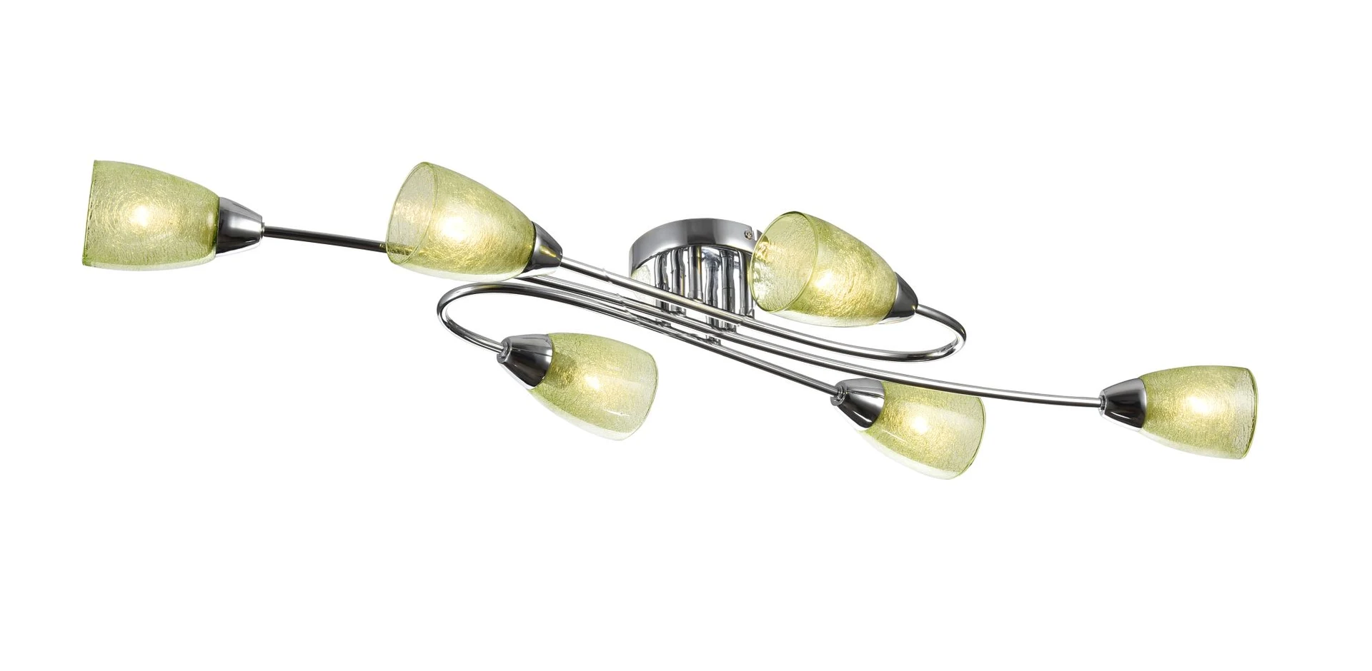 Потолочная люстра Freya Flash FR5104-CL-06-GN