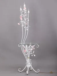 Торшер со столиком Vitaluce Lampadari Elite V1322/3P