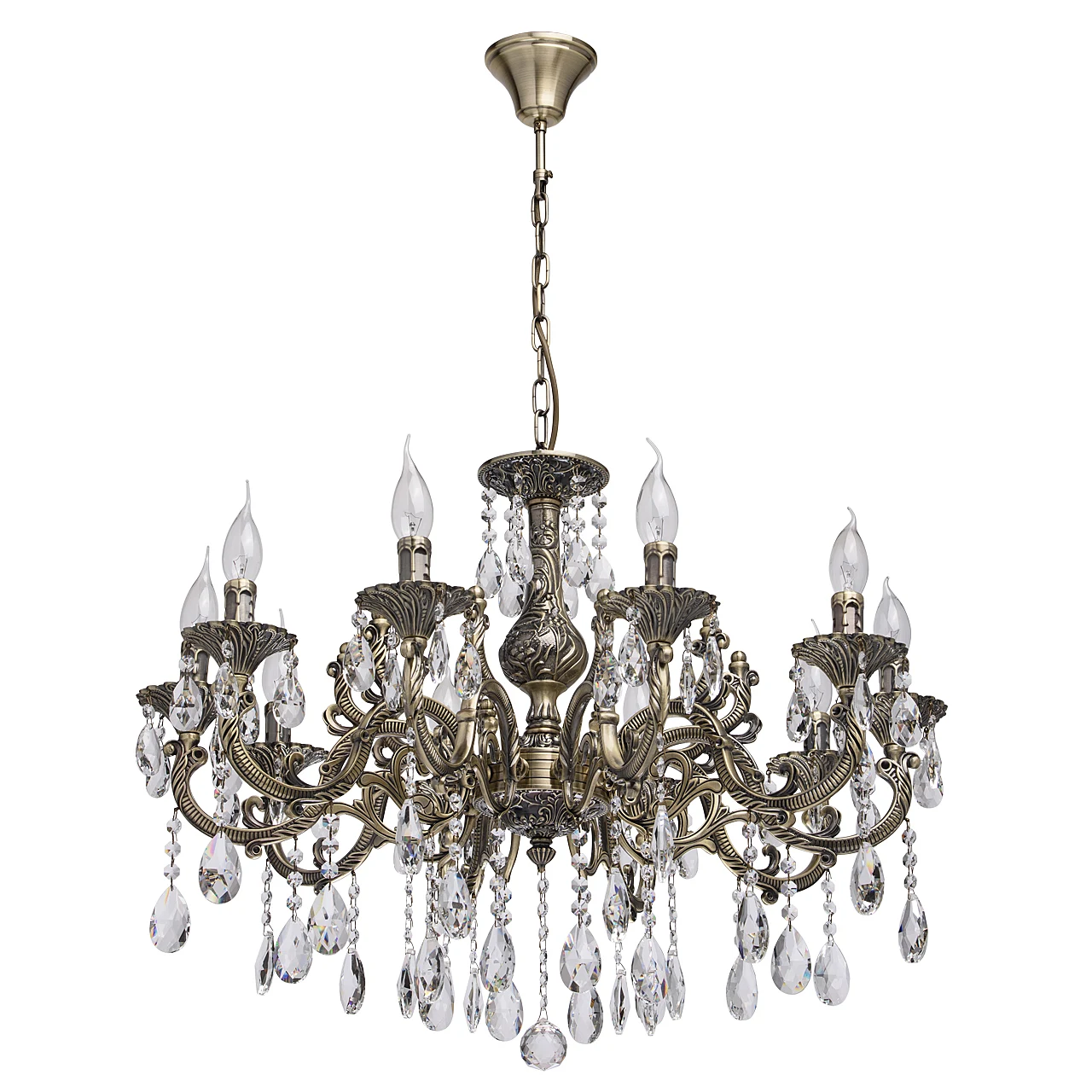 Подвесная хрустальная люстра Тоскана MW Light 685010110