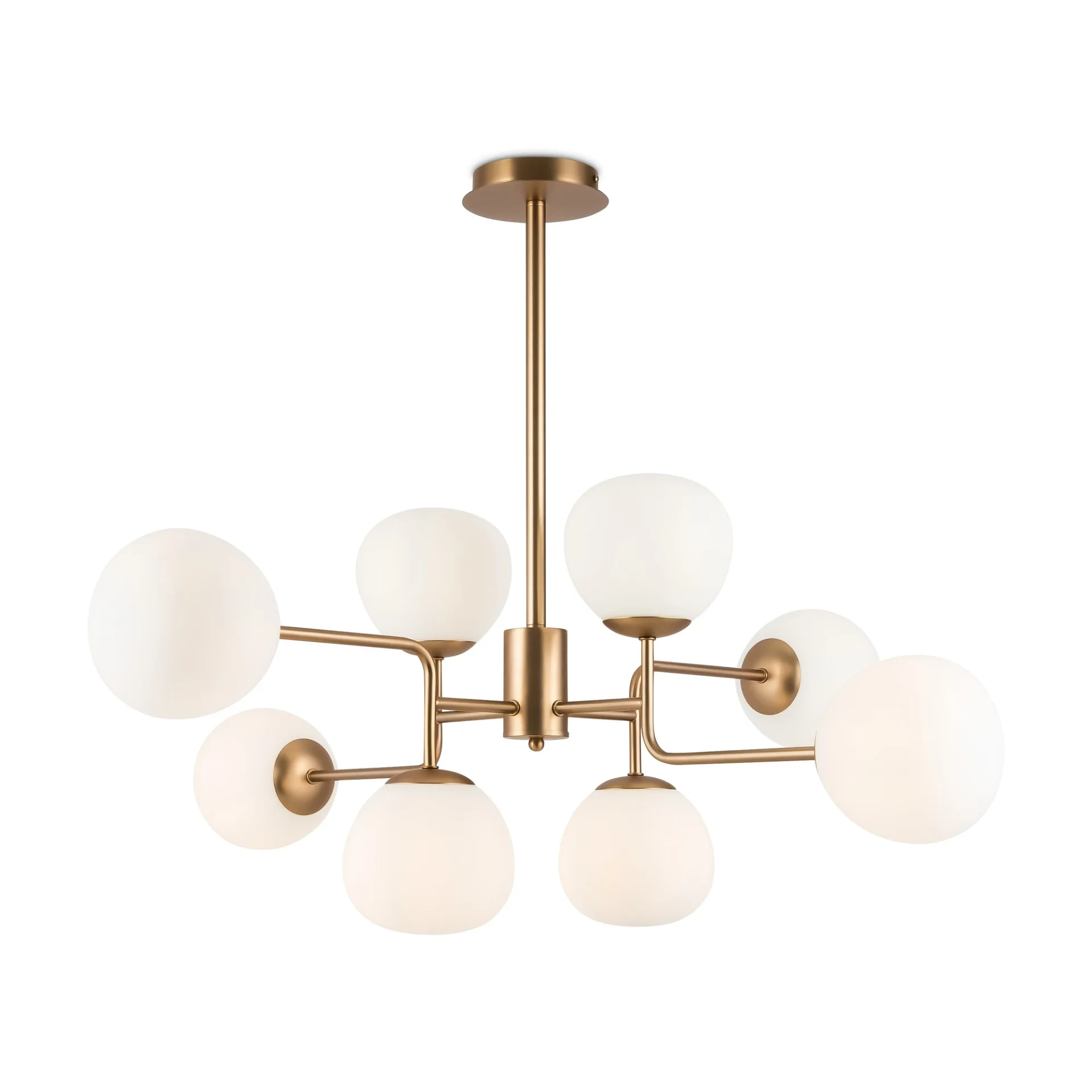 Люстра на штанге Maytoni Erich MOD221-PL-08-G