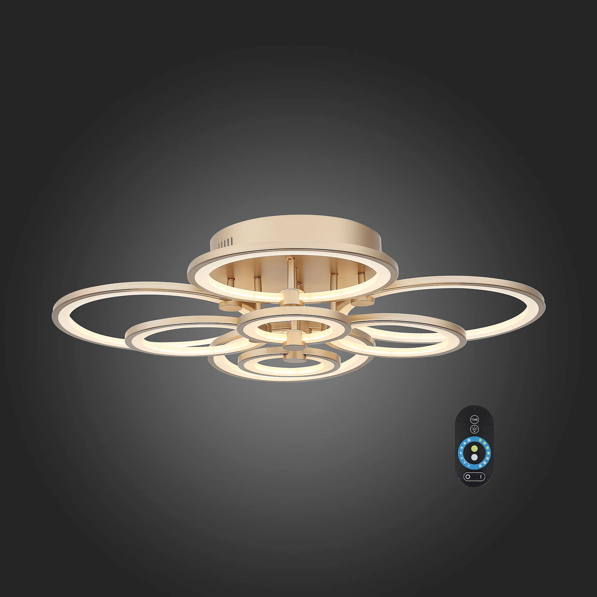 Потолочная люстра с пультом Twiddle dimmer ST Luce SL867.202.08