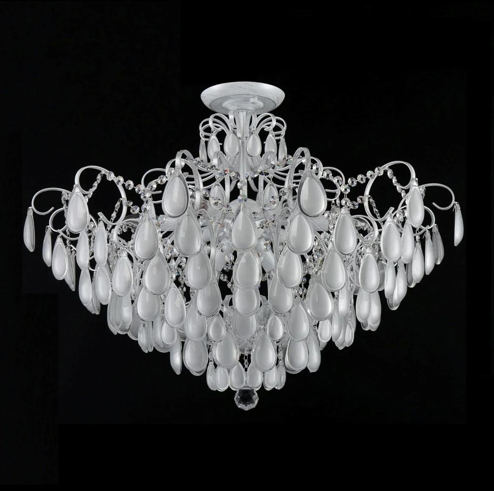 Потолочная люстра Crystal Lux Sevilia SEVILIA PL9 SILVER