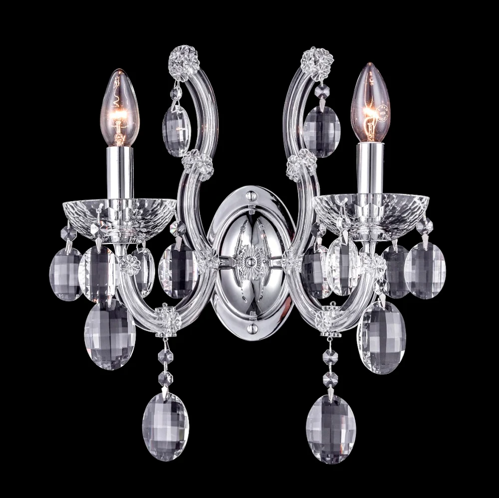 Настенное бра Crystal Lux Hollywood HOLLYWOOD AP2 CHROME
