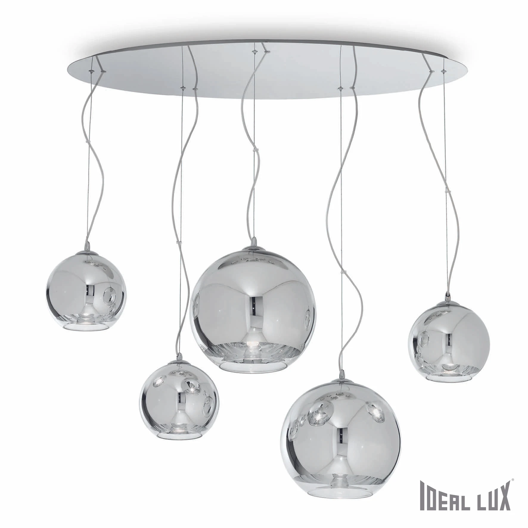 Светильник подвесной Ideal Lux Discovery DISCOVERY CROMO SP5