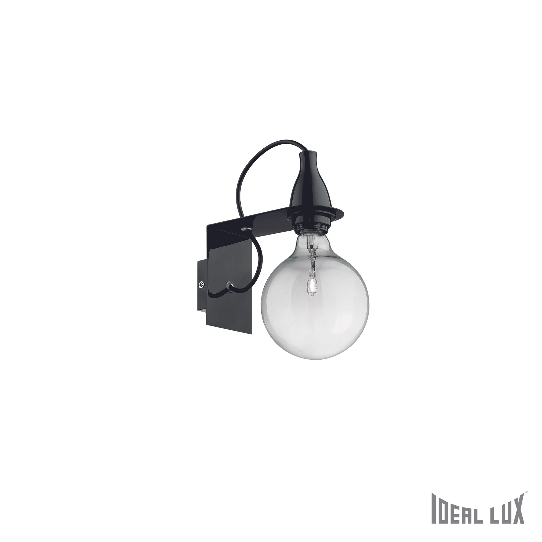 Настенное бра Ideal Lux Minimal MINIMAL AP1 NERO