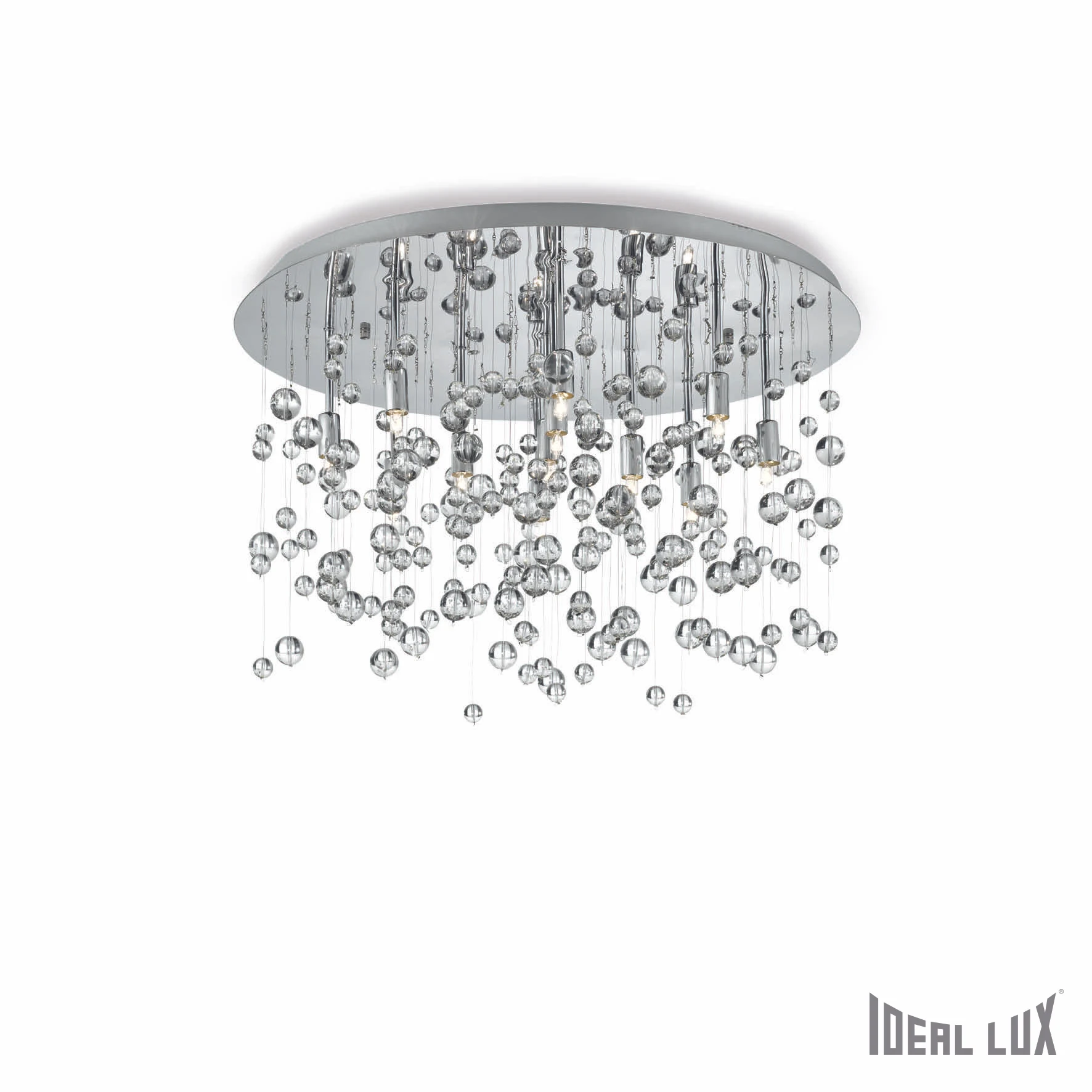 Потолочная люстра Ideal Lux Neve NEVE PL8 CROMO