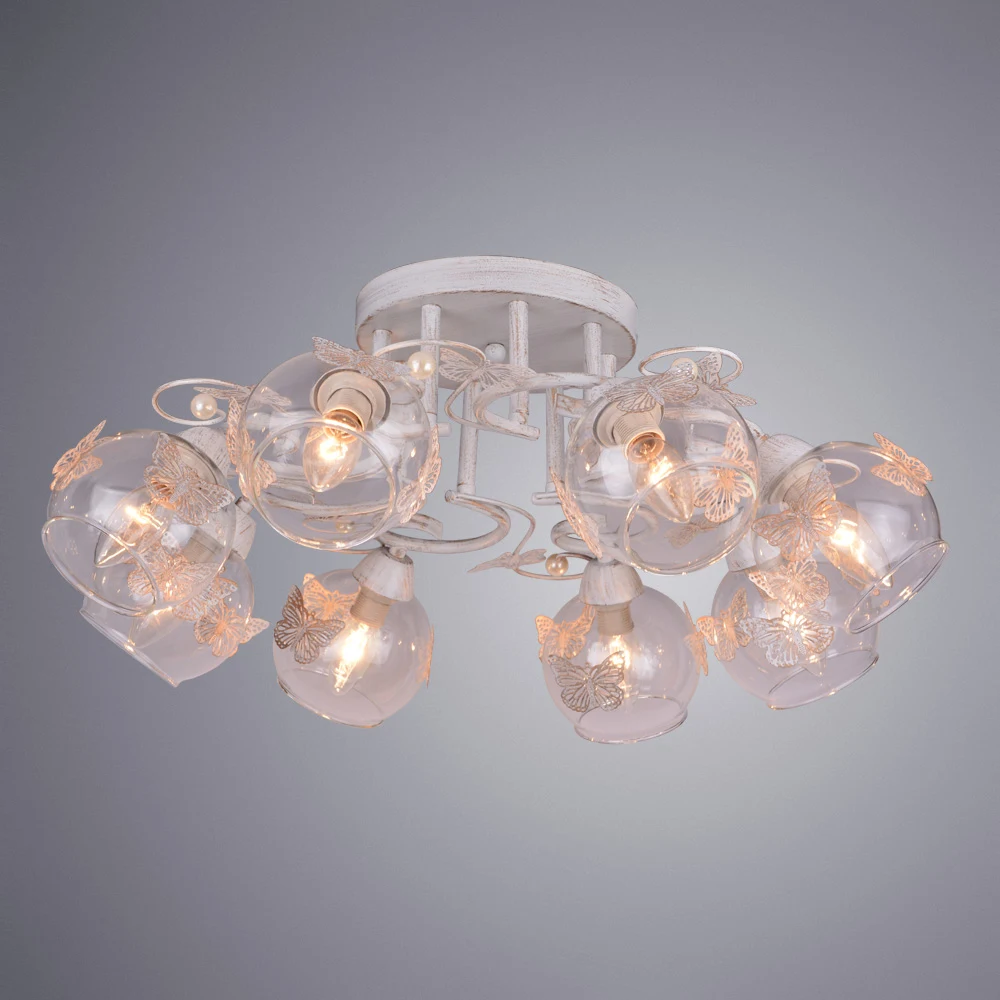 Потолочная люстра Arte Lamp Alessandra A5004PL-8WG
