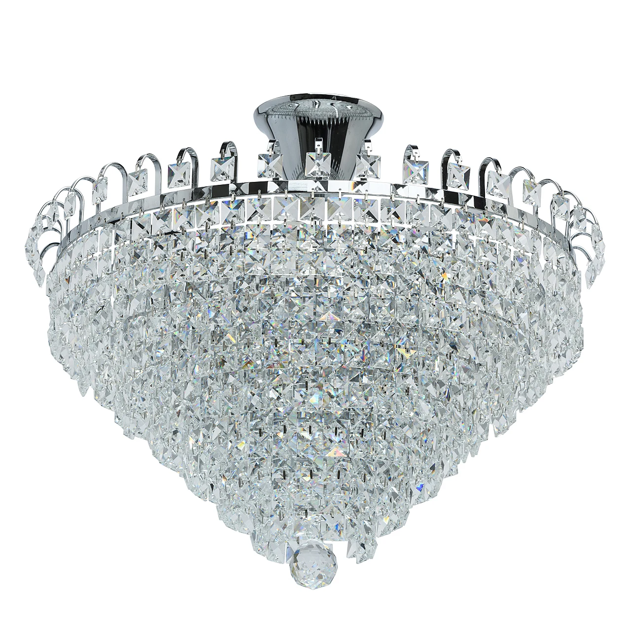 Потолочная хрустальная люстра MW Light Аделард 642010905