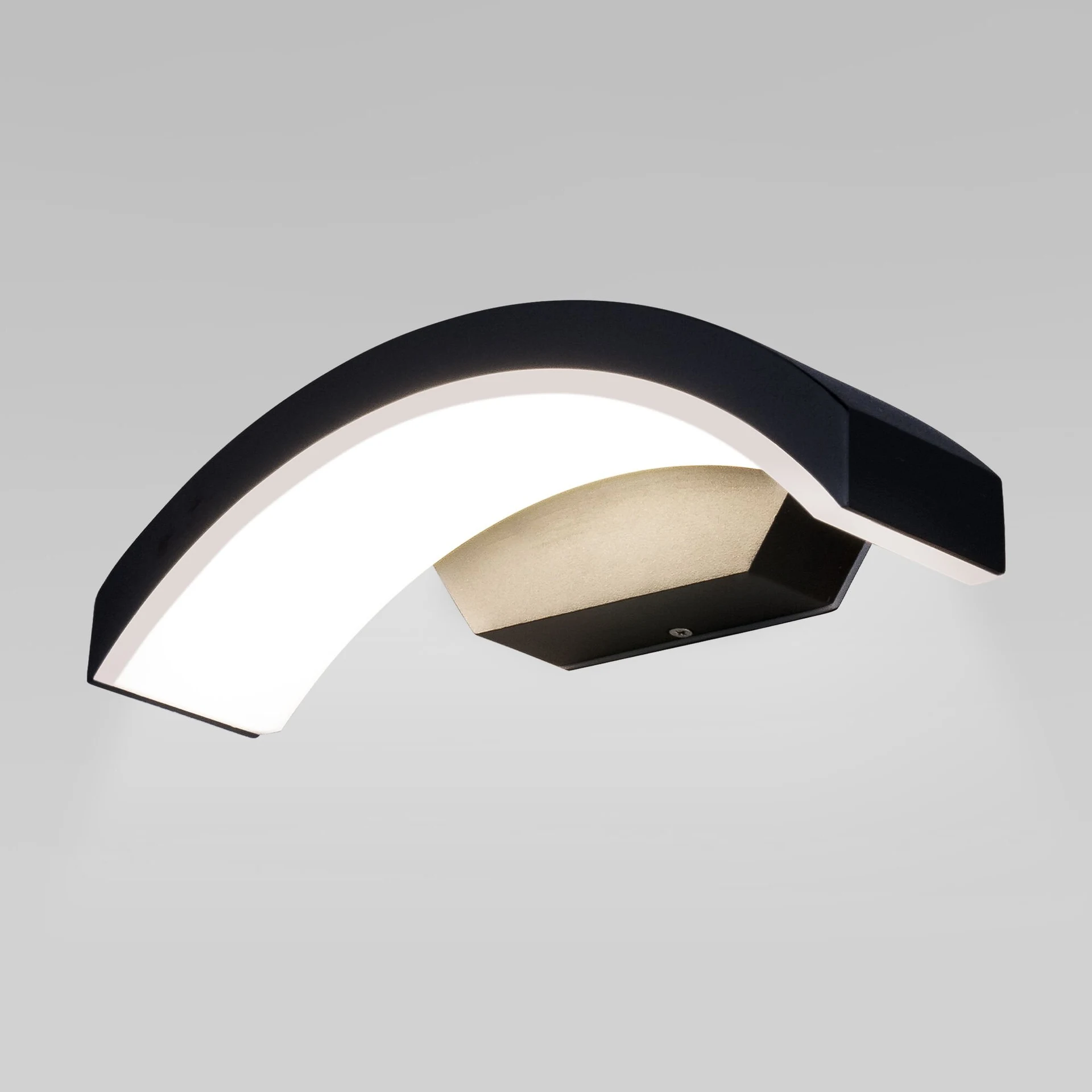 Уличный настенный светильник Elektrostandard 1671 1671 TECHNO LED черный Asteria D