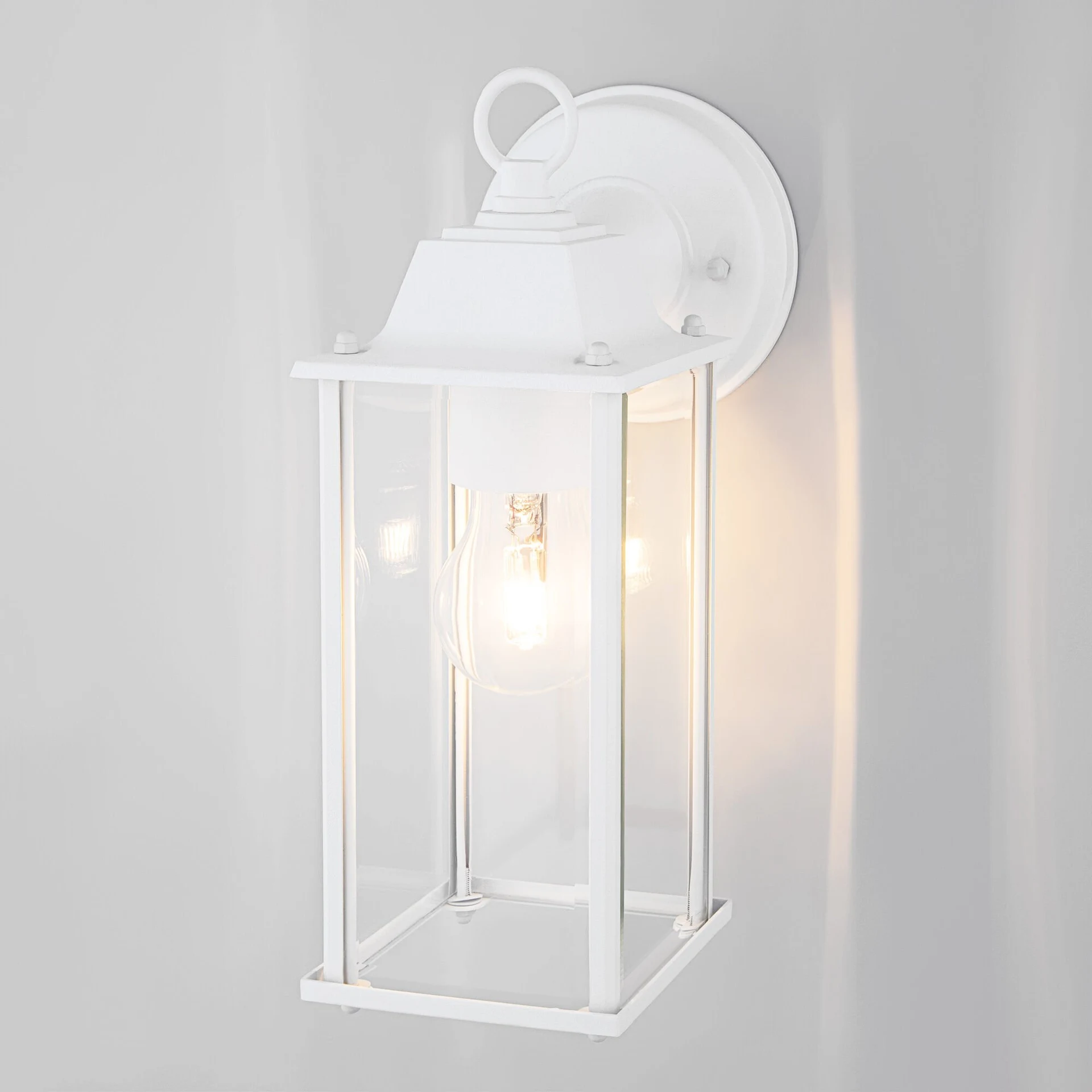 Уличный настенный светильник Elektrostandard Brick BRICK белый (GL 1008D)