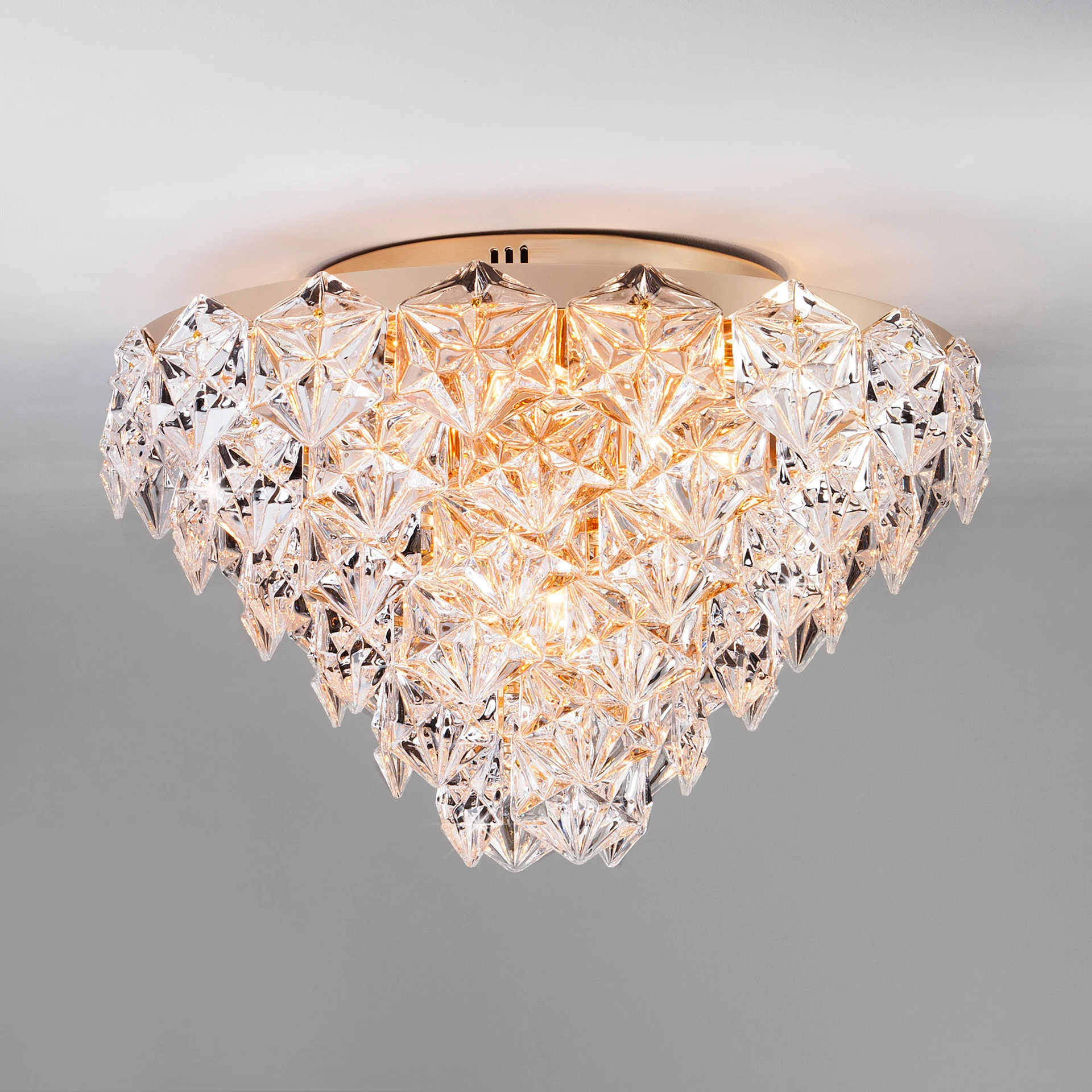 Потолочная хрустальная люстра Bogates Iceberg 296/12 Strotskis