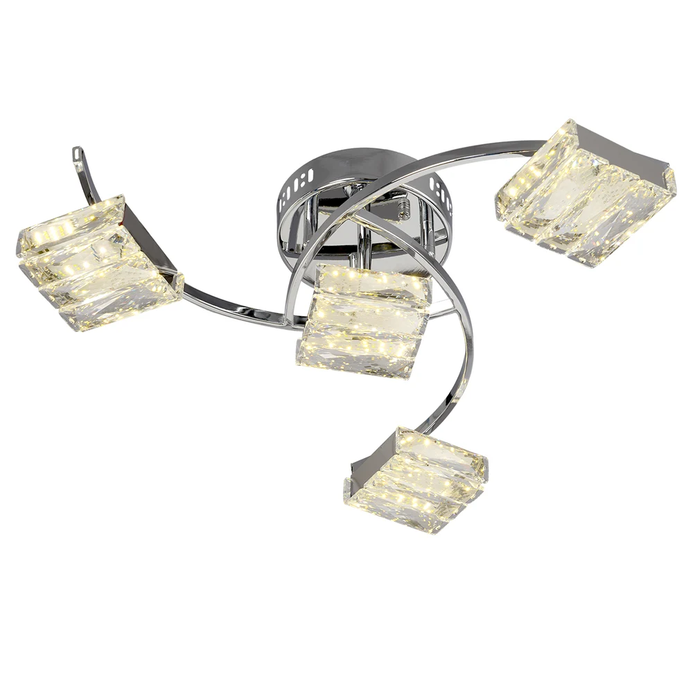 Потолочная светодиодная люстра 1663 Максисвет 1-1663-4-CR Y LED