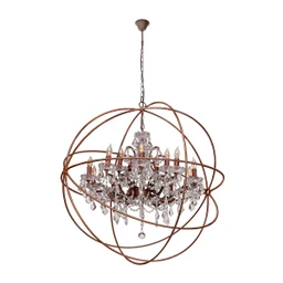 LOFT1897/15 Подвесная люстра LOFT IT Foucaults orb crystal