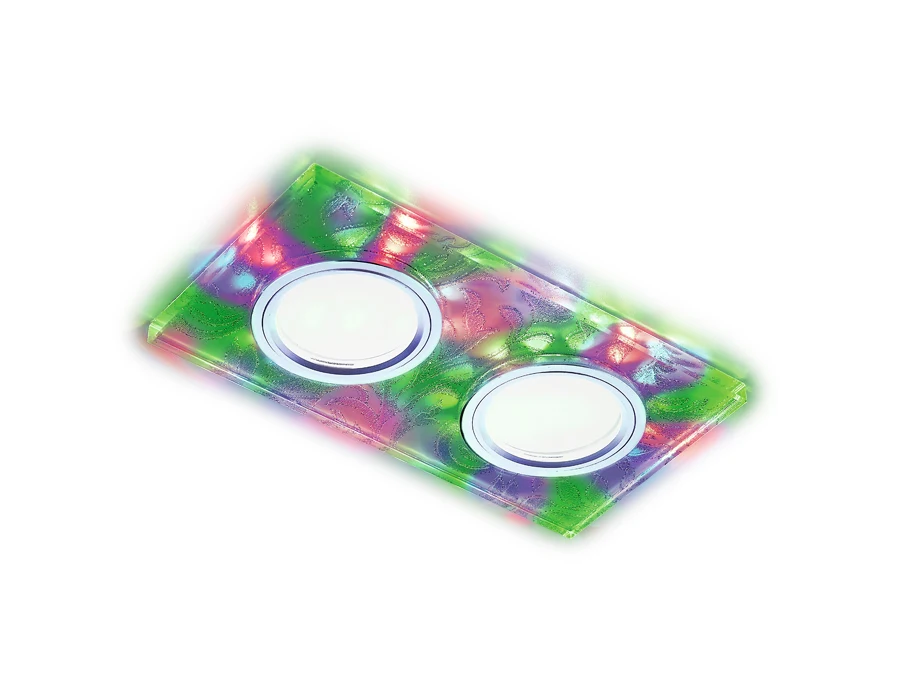 Встраиваемый светильник Ambrella Led S234/2 W/CH/M