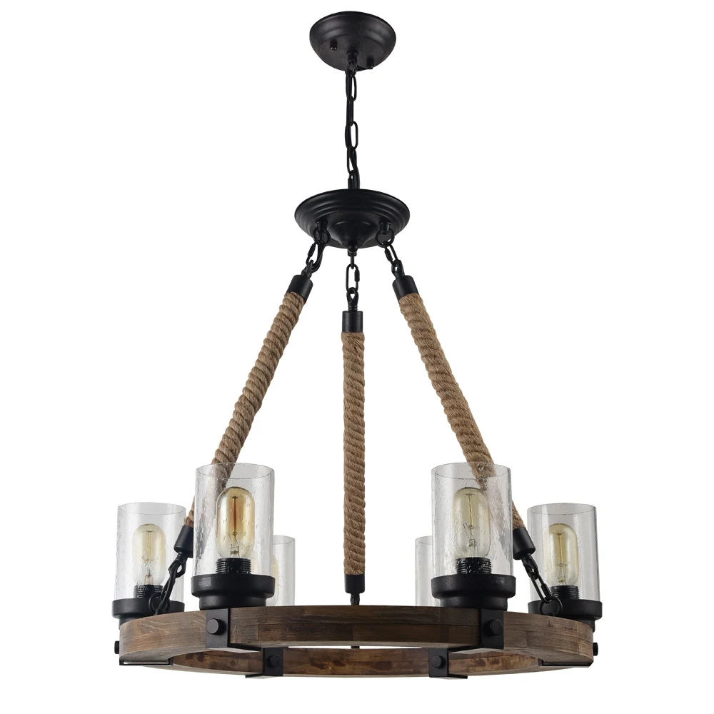 Люстра с веревками Dodge A1693SP-6BR Arte Lamp