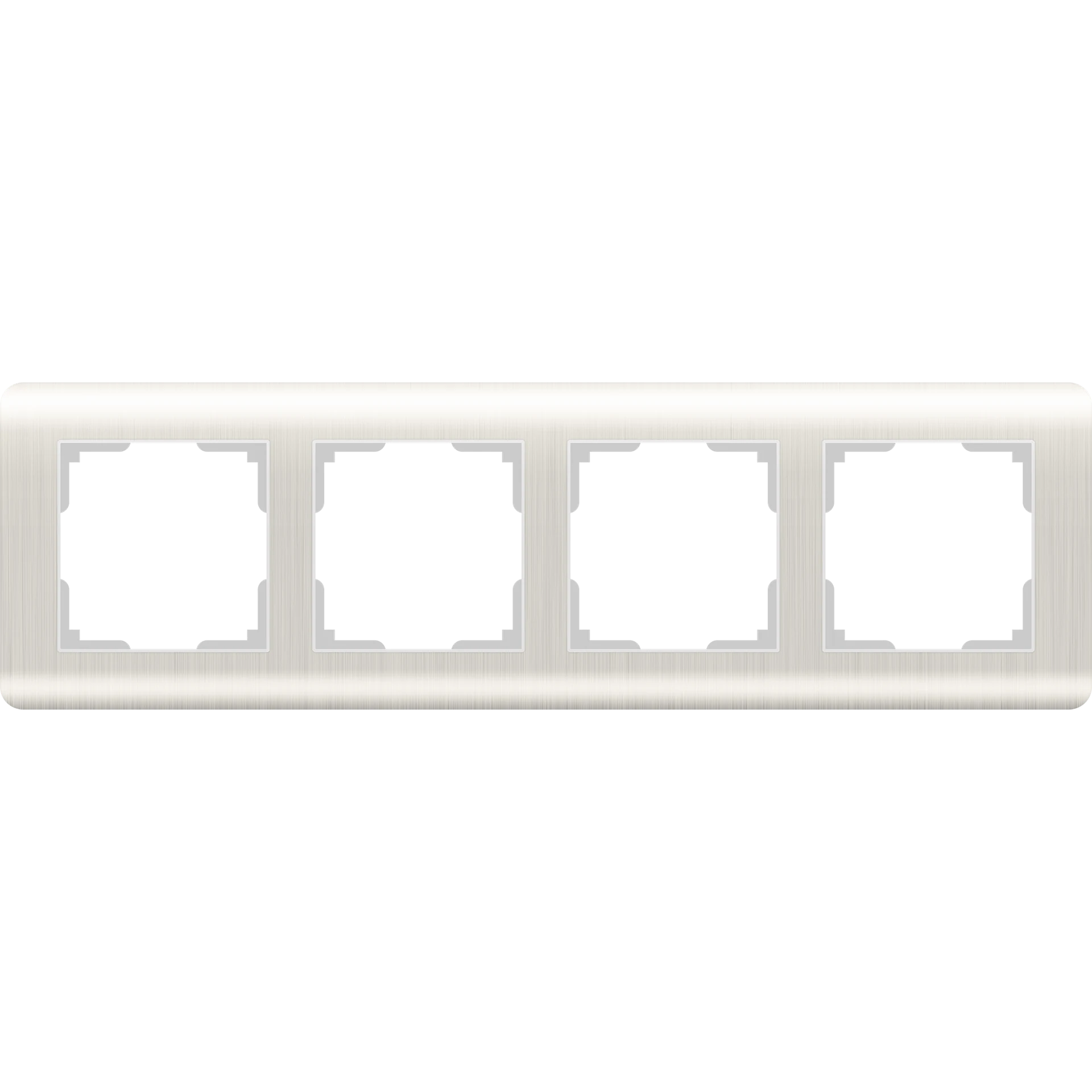 Рамка Werkel WL12-Frame-04 / Рамка на 4 поста (перламутровый)