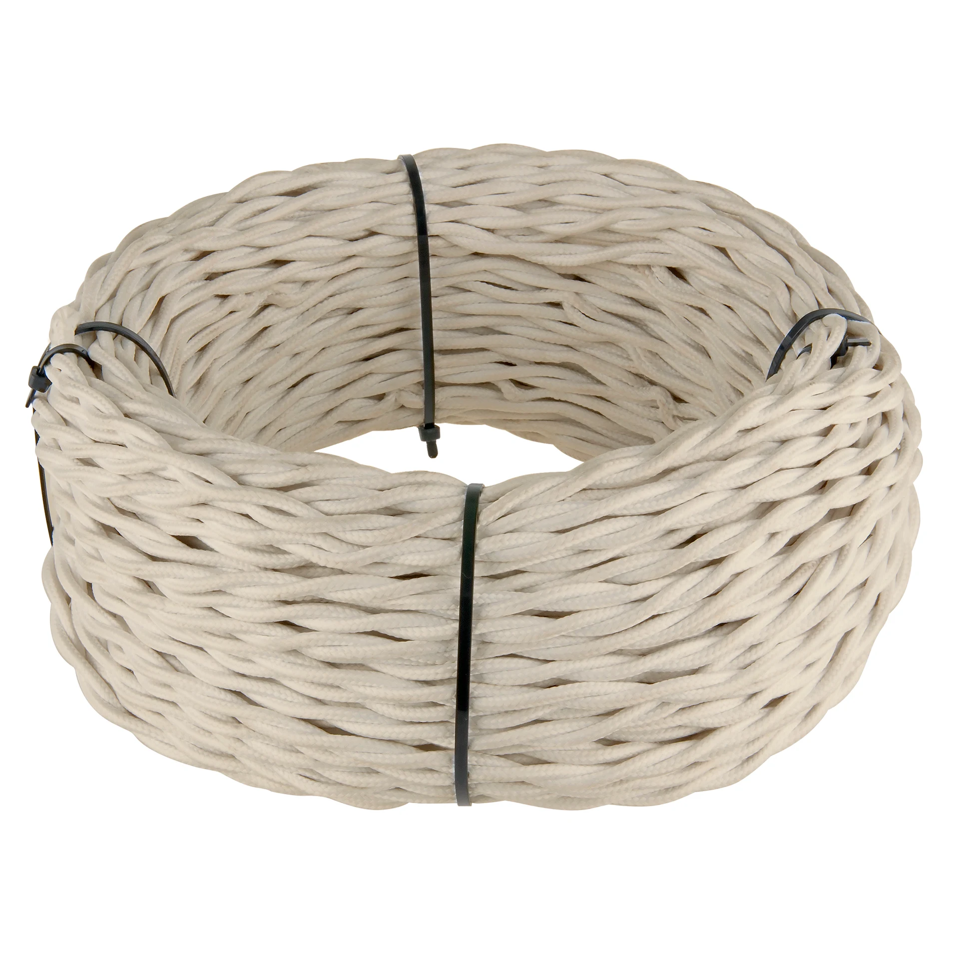 Werkel Ретро кабель витой 2х1,5 (песочный)