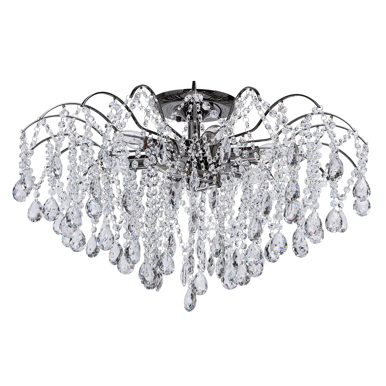 Потолочная хрустальная люстра MW Light Бриз 464018809