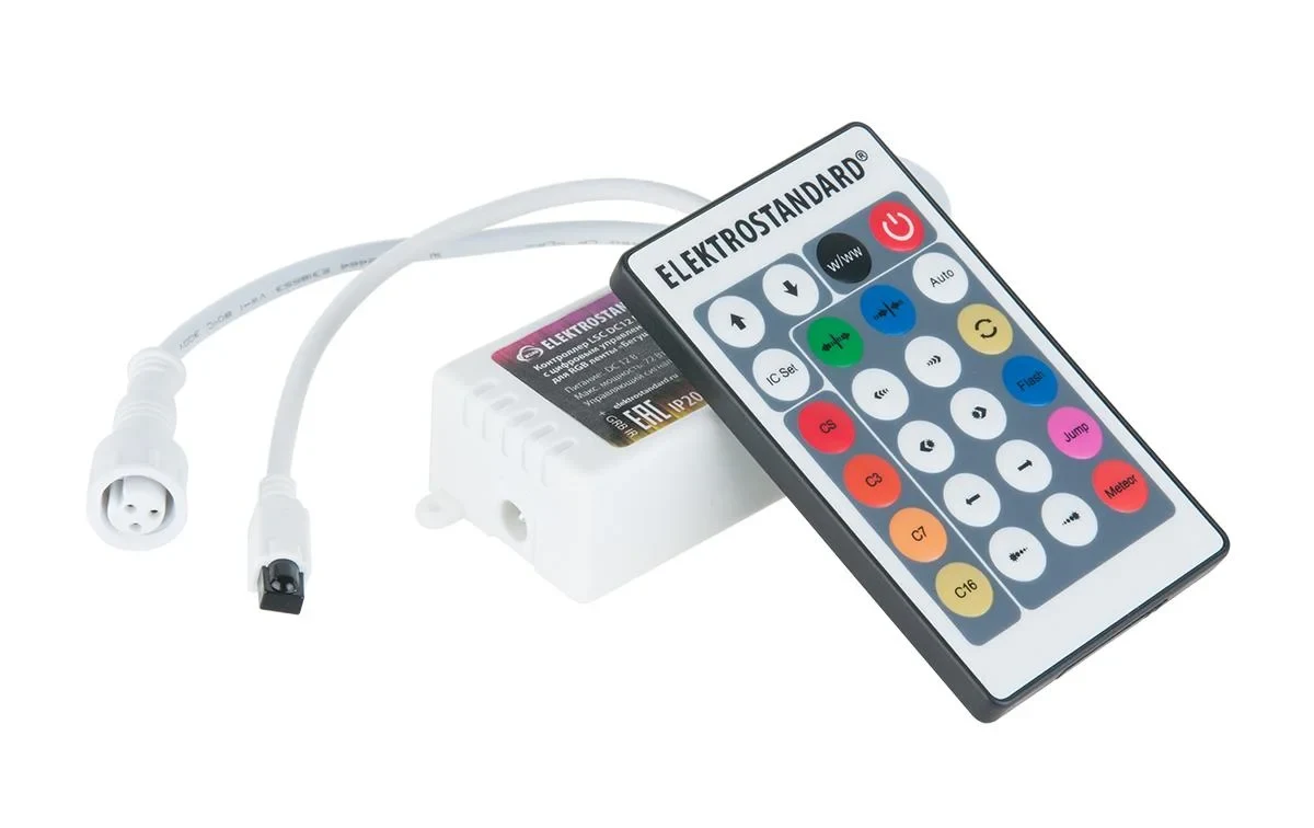 Пульт к светодиодной ленте Elektrostandard Контроллер Контроллер LSC DC12 RW IP20 Бегущая волна