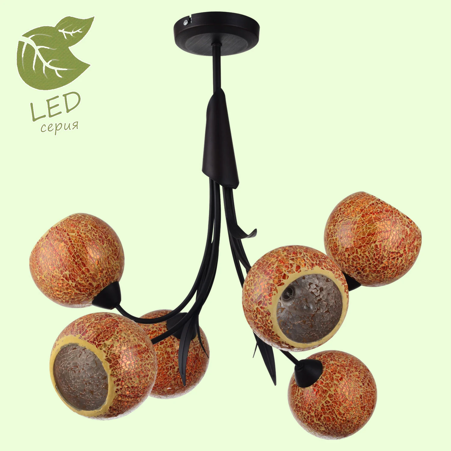 Потолочная люстра Bagheria Lussole GRLSF-6203-06