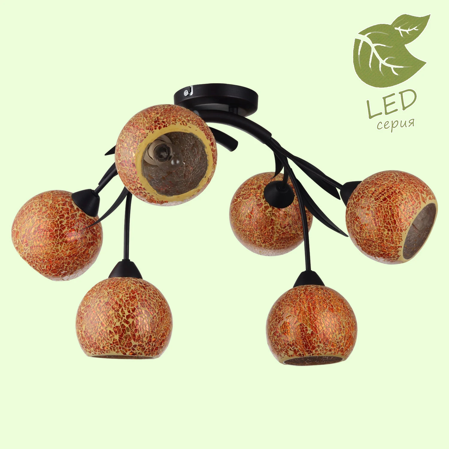 Потолочная люстра Bagheria Lussole GRLSF-6213-06