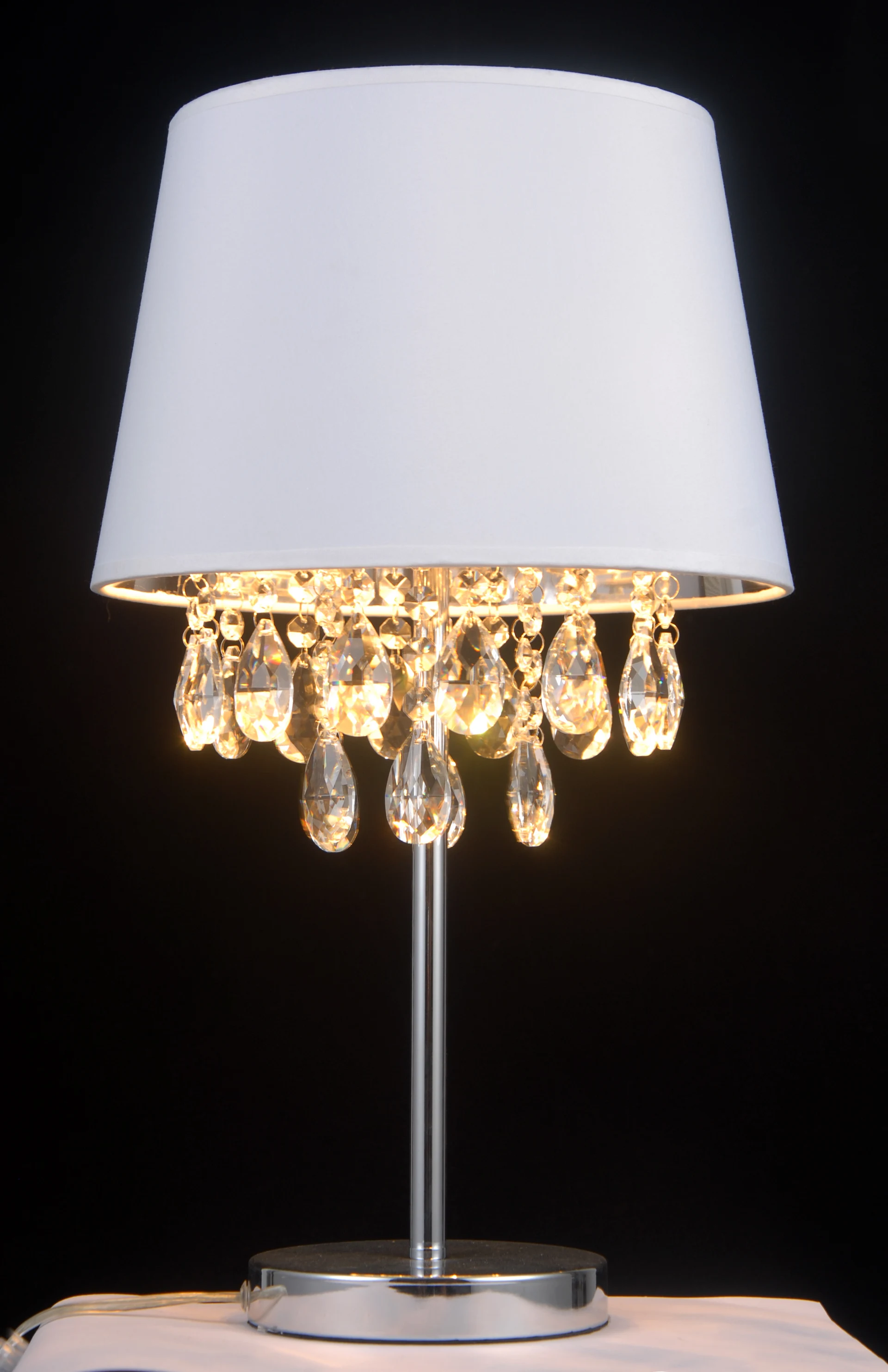 Настольная лампа Natali Kovaltseva Diamond Space DIAMOND SPACE 81010-2T CHROME