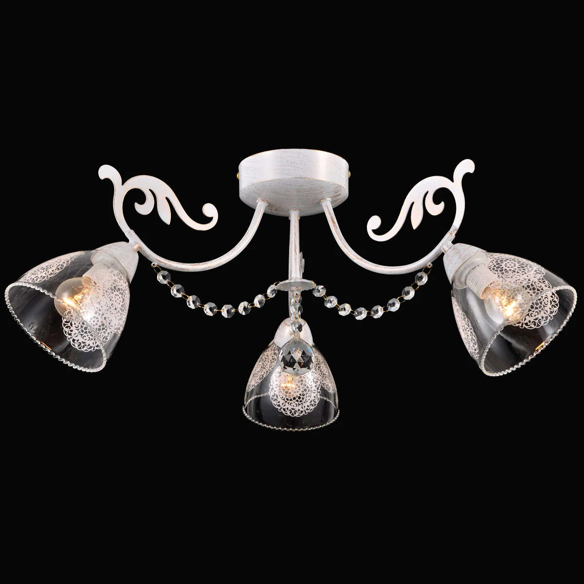 Потолочная люстра Natali Kovaltseva Tulip TULIP 75054/3C IVORY