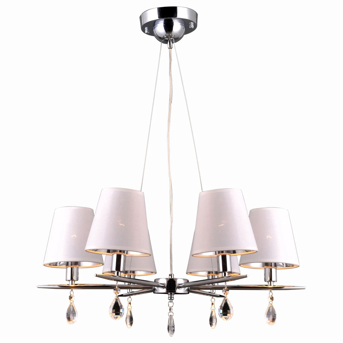 Подвесная люстра Natali Kovaltseva Valence Valence 70039-6C CHROME