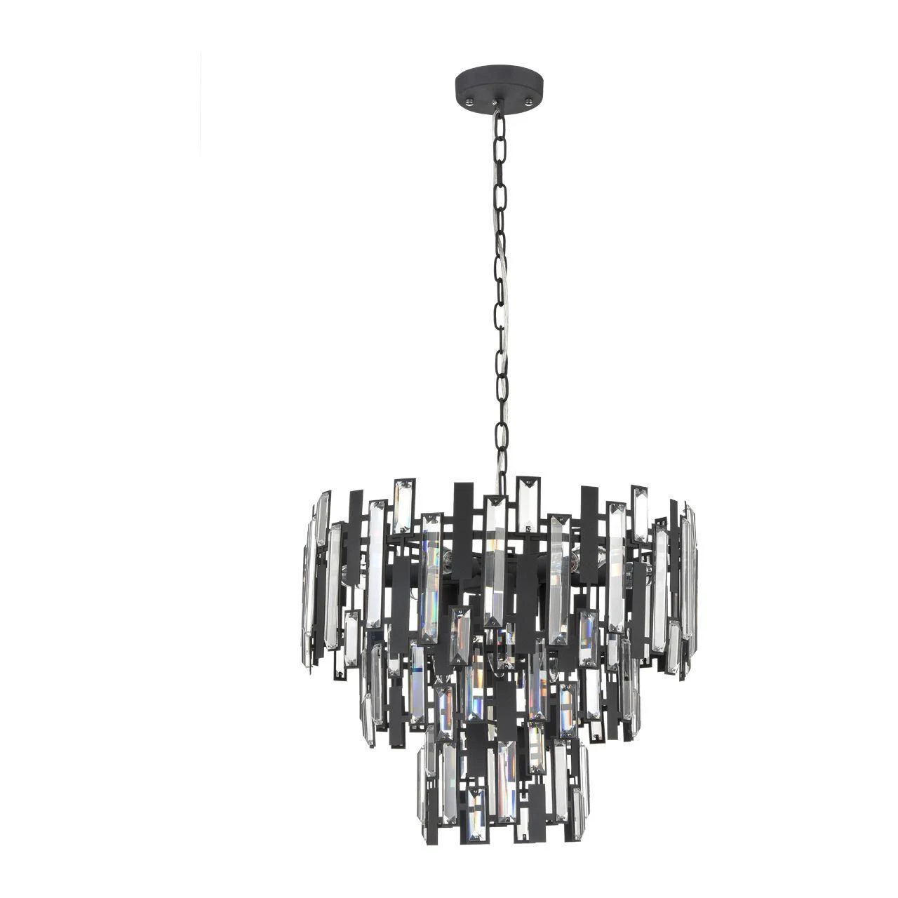 Подвесная хрустальная люстра Mercurio Vele Luce VL2202P09