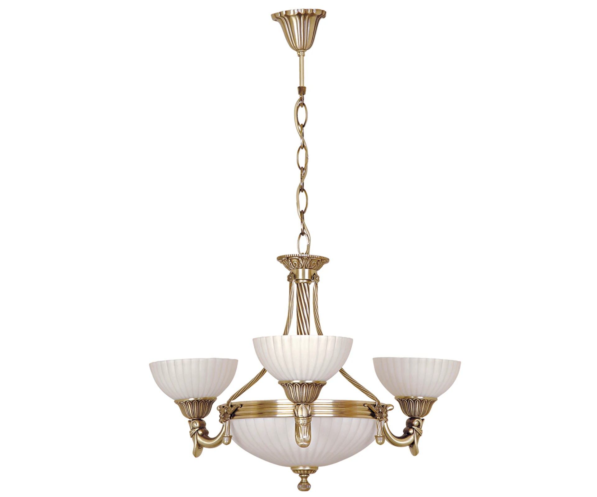 Подвесная люстра KINK Light Жасмин 2065/3+3 ANTIK