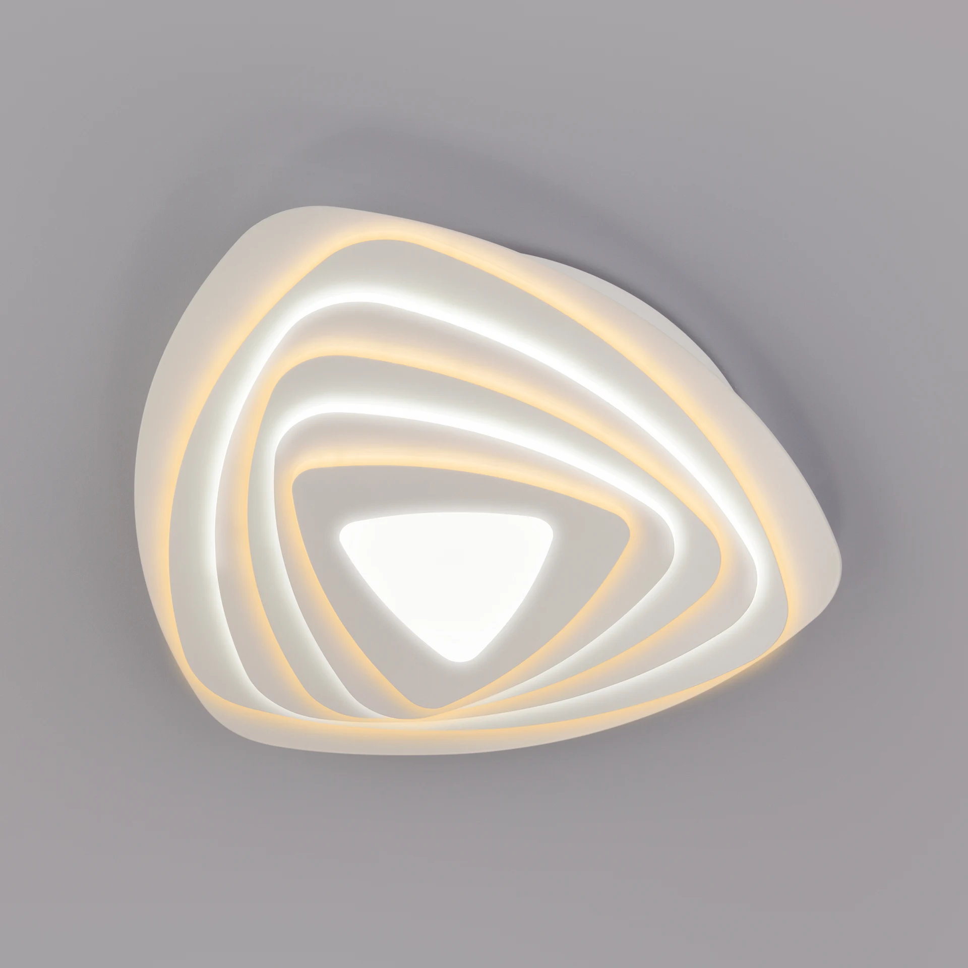 Потолочная люстра с пультом Salient Eurosvet 90150/6 белый