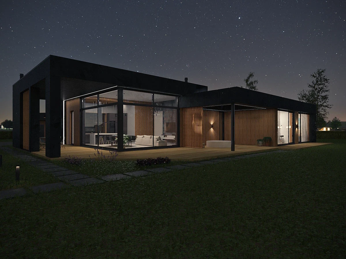  Graphite house | Contemporary and minimalism