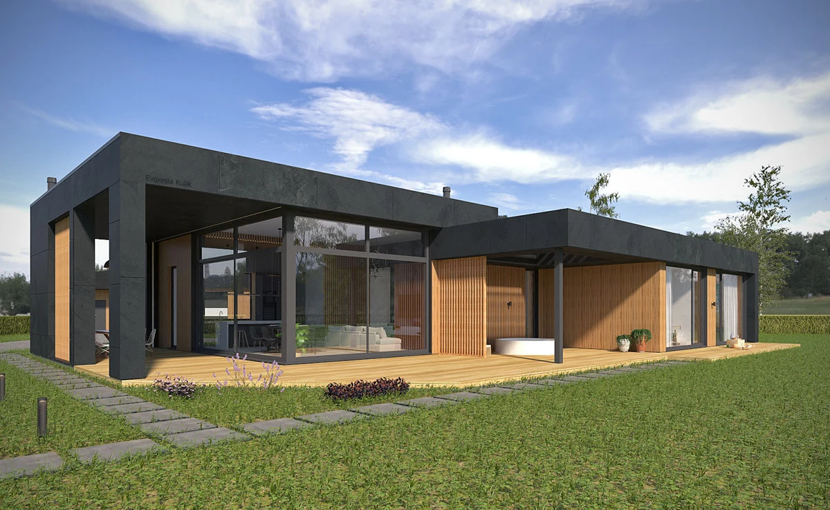  Graphite house | Contemporary and minimalism