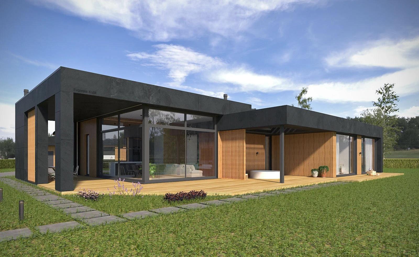  Graphite house | Contemporary and minimalism