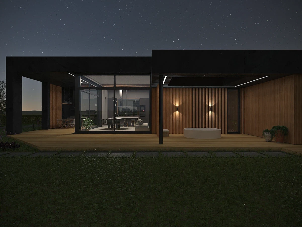 Graphite house | Contemporary and minimalism