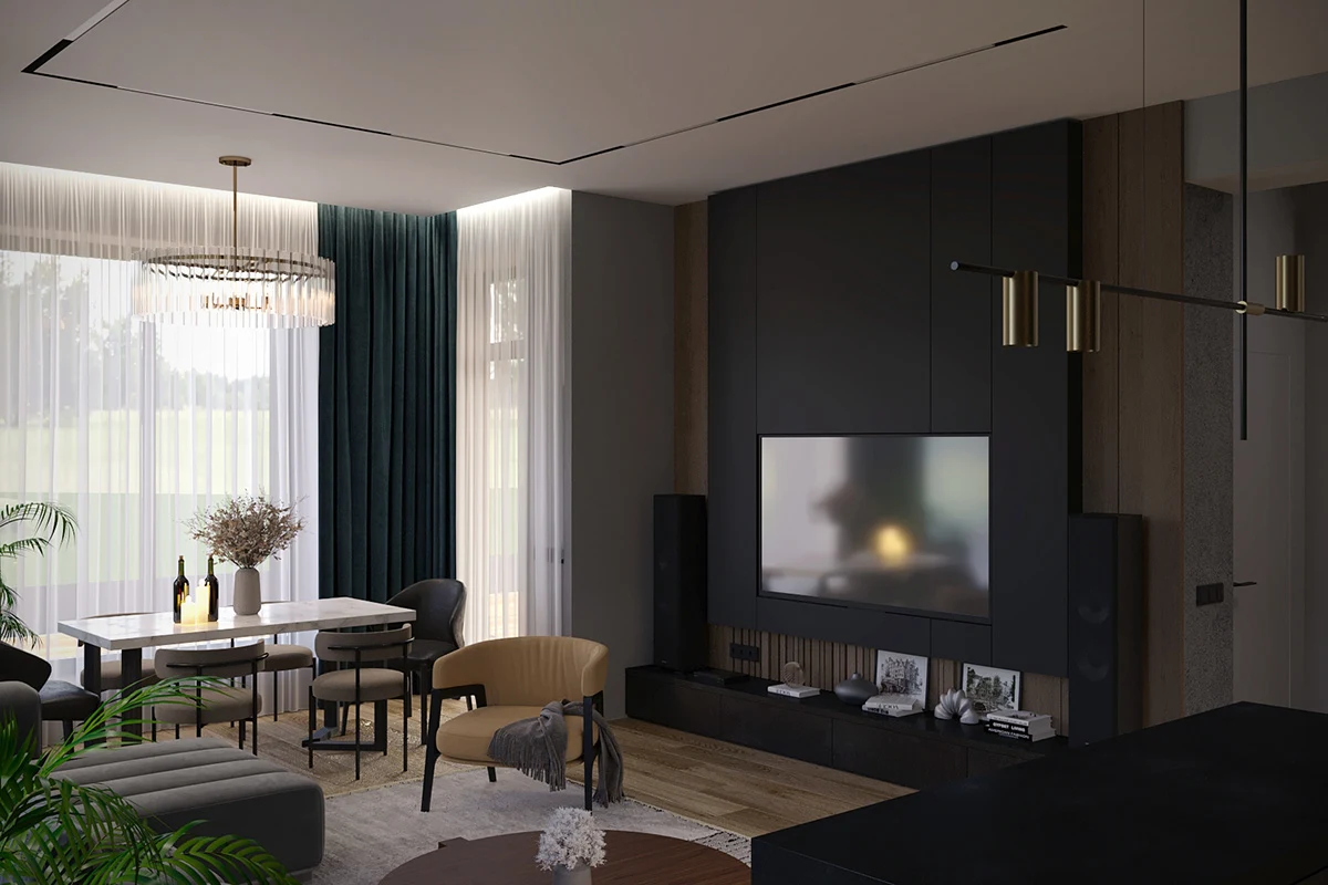  The green line: eco minimalist apartment