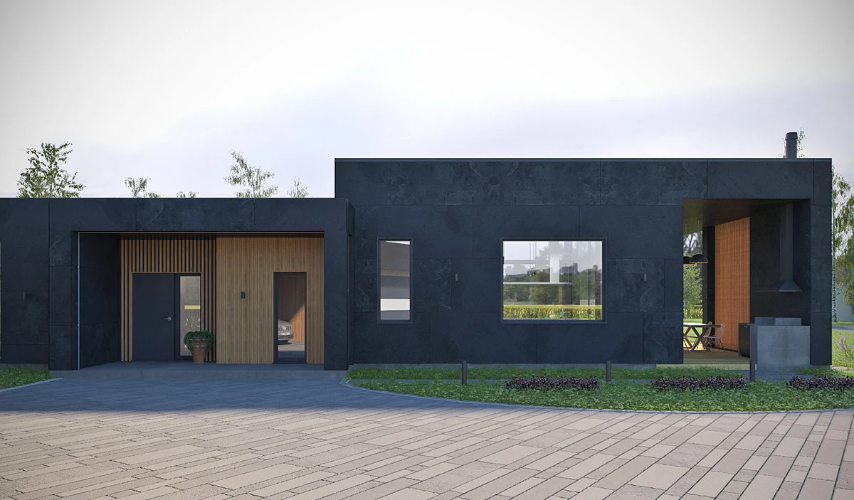  Graphite house | Contemporary and minimalism
