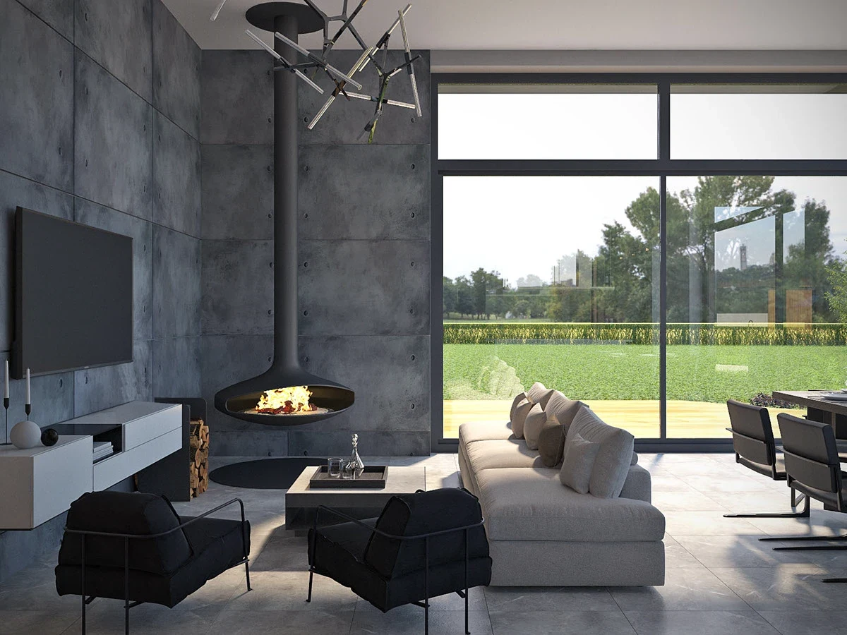  Graphite house | Contemporary and minimalism